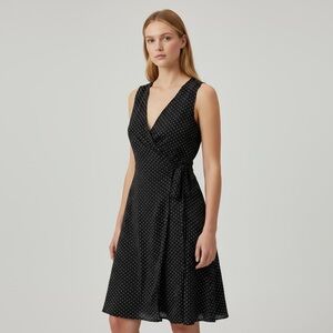 LOFT Black Sleeveless Dress